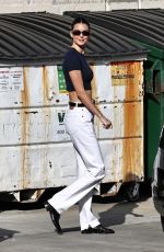 KENDALL JENNER Stopping at Pump Bar for a Quick Drink in West Hollywood 10/24/2023