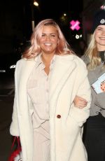 KERRY KATONA and LILLY-SUE MCFADDEN Arrives at Benihana Restaurant in London 09/10/2023