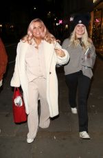 KERRY KATONA and LILLY-SUE MCFADDEN Arrives at Benihana Restaurant in London 09/10/2023