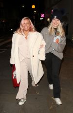 KERRY KATONA and LILLY-SUE MCFADDEN Arrives at Benihana Restaurant in London 09/10/2023
