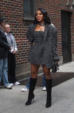 KERRY WASHINGTON Arrives at Late Show with Stephen Colbert in New York 10/10/2023