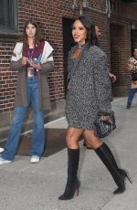 KERRY WASHINGTON Arrives at Late Show with Stephen Colbert in New York 10/10/2023