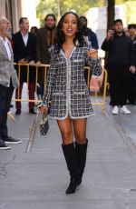 KERRY WASHINGTON Arrives at The View in New York 10/09/2023