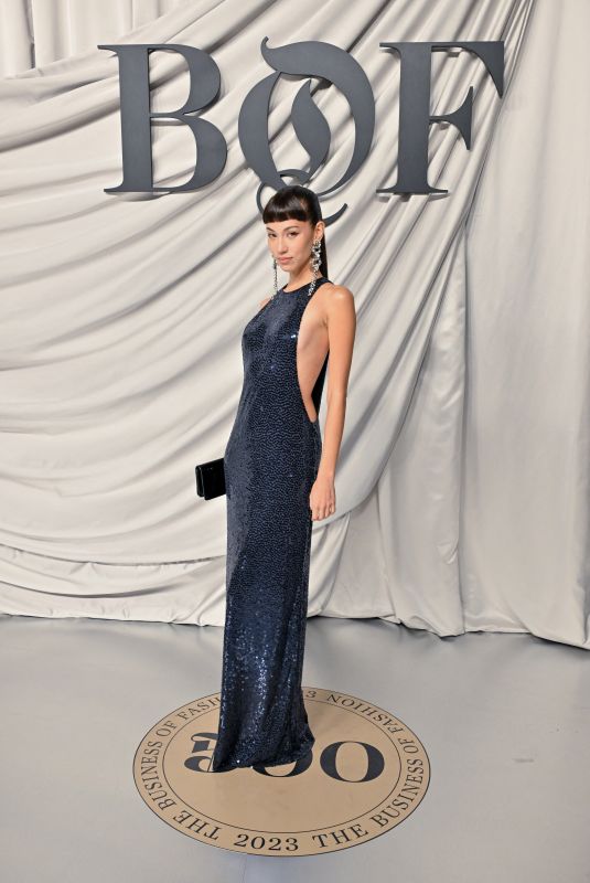 KIKO MIZUHARA at #bof500 Gala at Shangri-la Hotel in Paris 09/30/2023