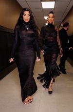 KIM KARDASHIAN and LALA ANTHONY at Jay Z