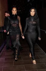 KIM KARDASHIAN and LALA ANTHONY at Jay Z
