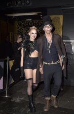 KIMBERLY WYATT Arrives at Hallowzeem Party at Gaucho in London 01/27/2023