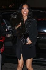 KIMORA LEE SIMMONS Arrives at Kim Kardashian
