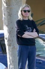 KIRSTEN DUNST and Jesse Plemons Watching Their Son Soccer Practice in Sherman Oaks 10/10/2023