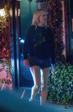 KIRSTEN DUNST Out for Dinner at Cascabel Restaurant in Toluca Lake 10/15/2023