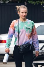 KRISTEN BELL Hitting up the Gym in Los Feliz 09/30/2023