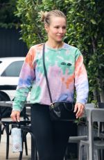 KRISTEN BELL Hitting up the Gym in Los Feliz 09/30/2023