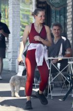 KRISTEN BELL Leaves Workout in Los Feliz 10/05/2023