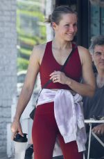 KRISTEN BELL Leaves Workout in Los Feliz 10/05/2023