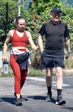 KRISTEN BELL Leaves Workout in Los Feliz 10/05/2023