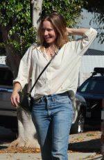 KRISTEN BELL Out in Los Angeles 10/15/2023