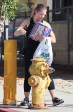 KRISTEN BELL Out with Her Book The World Needs More Purple People in Los Feliz 10/17/2023