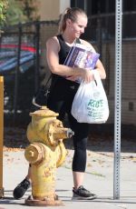 KRISTEN BELL Out with Her Book The World Needs More Purple People in Los Feliz 10/17/2023