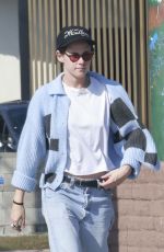 KRISTEN STEWART and DYLAN MEYER Out and About in Los Feliz 10/02/2023
