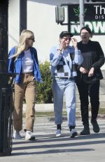 KRISTEN STEWART and DYLAN MEYER Out for Lunch at Little Dom
