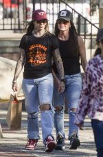 KYLE RICHARDS and MORGAN WADE at Taco Bell in Solvang 10/07/2023
