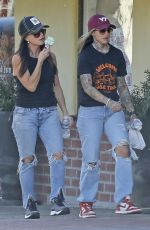 KYLE RICHARDS and MORGAN WADE at Taco Bell in Solvang 10/07/2023
