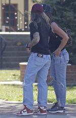 KYLE RICHARDS and MORGAN WADE at Taco Bell in Solvang 10/07/2023