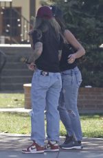 KYLE RICHARDS and MORGAN WADE at Taco Bell in Solvang 10/07/2023