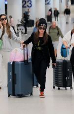 KYLE RICHRADS, CARNIE WILSON, SOPHIA UMANSKY and LOLA SOFIA BONFIGLIO at LAX Airport 10/01/2023
