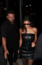 KYLIE JENNER Arrives at Kim Kardashian
