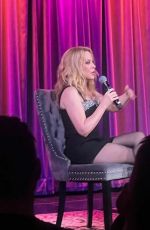 KYLIE MINOGUE at a Conversation With Kylie Minogue at GRAMMY Museum in Los Angeles 10/04/2023