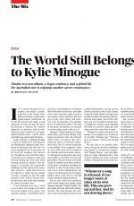 KYLIE MINOGUE in Rolling Stone, October 2023