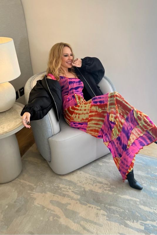 KYLIE MINOGUE – Instagram Photos 10/17/2023