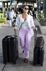 KYLY CLARKE Arrives at Sydney International Airport 10/30/2023