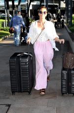 KYLY CLARKE Arrives at Sydney International Airport 10/30/2023