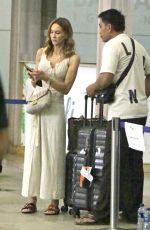 KYLY CLARKE Arrives for a Holiday in Bali 10/23/2023