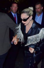 LADY GAGA Arrives at Le