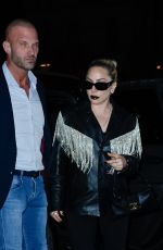 LADY GAGA Arrives at Le