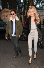 LADY MARY CHARTERIS Arrives at Beckham TV Show Premiere at Curzon Mayfair in London 10/03/2023