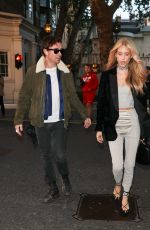 LADY MARY CHARTERIS Arrives at Beckham TV Show Premiere at Curzon Mayfair in London 10/03/2023