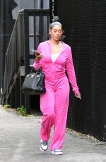 LALA ANTHONY Catching a Helicopter Flight Out of New York 09/30/2023