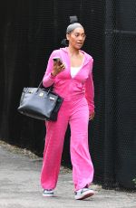 LALA ANTHONY Catching a Helicopter Flight Out of New York 09/30/2023