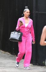 LALA ANTHONY Catching a Helicopter Flight Out of New York 09/30/2023