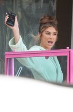 LALA KENT on the Set of Vanderpump in Los Angeles 10/24/2023