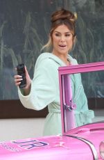 LALA KENT on the Set of Vanderpump in Los Angeles 10/24/2023