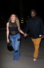 LARSA PIPPEN and Marcus Jordan Arrives at Catch Steak LA in Los Angeles 10/24/2023