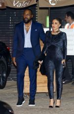 LARSA PIPPEN and Marcus Jordan Leaves Nobu in Malibu 10/14/2023