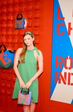 LARSEN THOMPSON at Longchamp x Robert Indiana Collection Launch Celebration in New York 10/26/2023