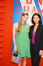 LARSEN THOMPSON at Longchamp x Robert Indiana Collection Launch Celebration in New York 10/26/2023
