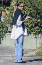 LAURA HARRIER and Sam Jarou Out for Coffee in Los Angeles 10/29/2023
